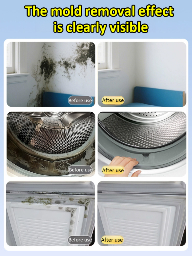 【No Wiping Required】Multi-Purpose Mold-Removing Spray