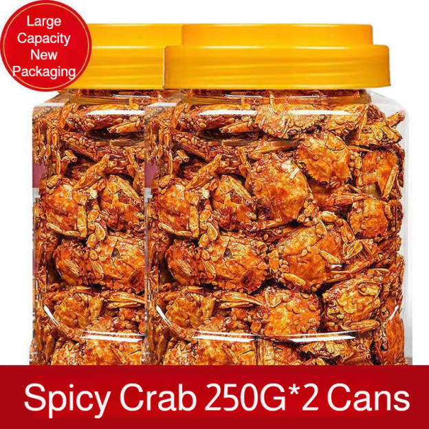 Japanese Low-Fat Crispy Ready-to-Eat Crab Snacks (Open for Return)