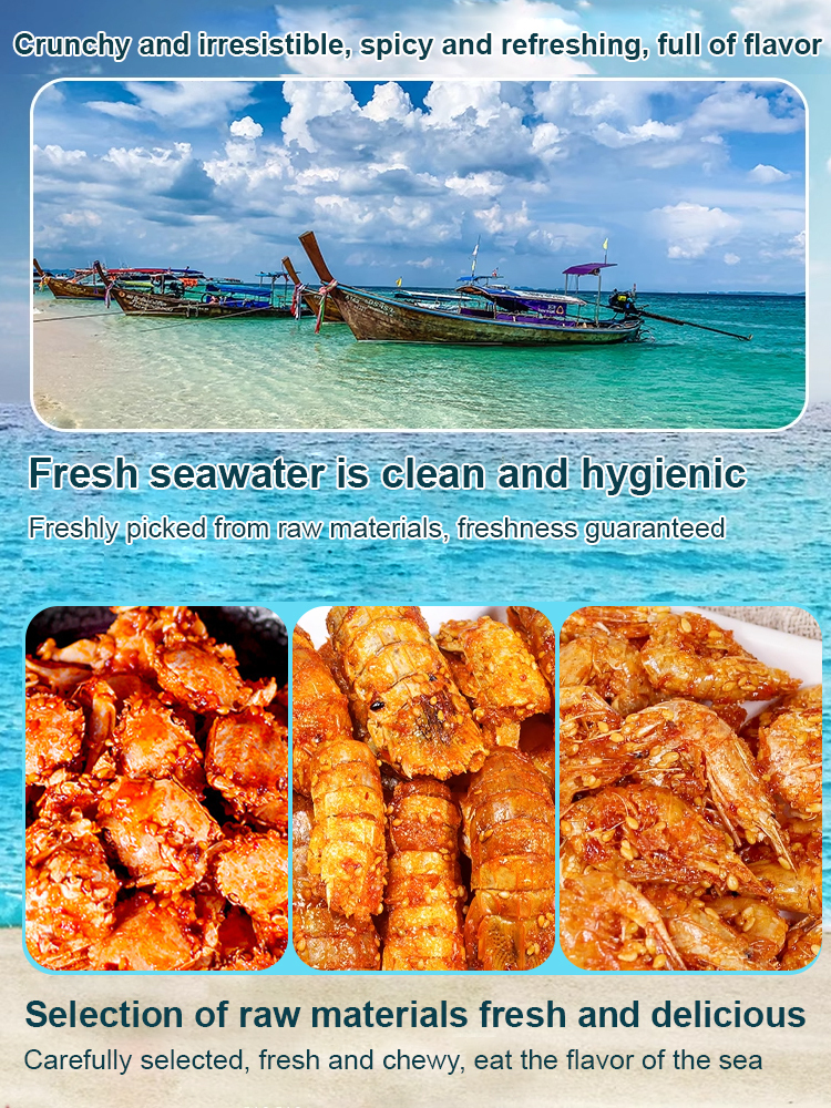 Japanese Low-Fat Crispy Ready-to-Eat Crab Snacks (Open for Return)