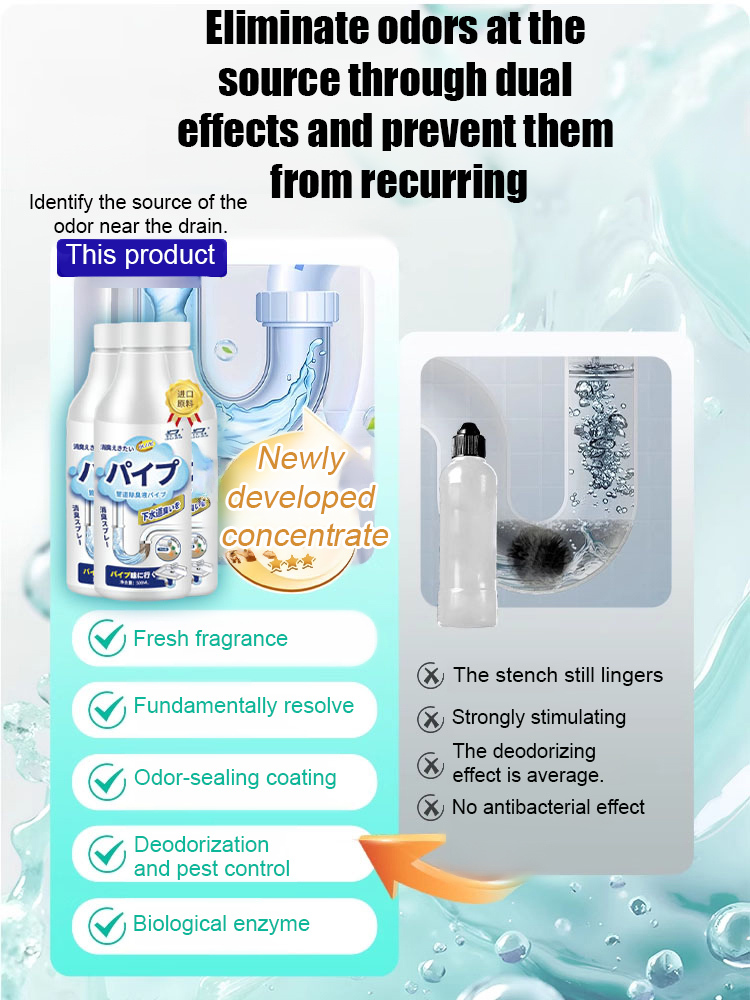 【Unclog in 3 Seconds】Powerful Pipe Dissolving and Clearing Agent