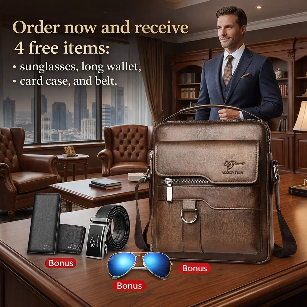 Business Men's Casual Crossbody Bag 