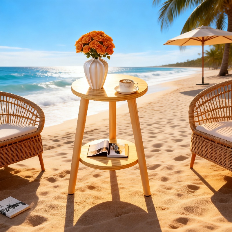 Fashion Home Decoration Coffee Table Sofa Side Table Balcony Table