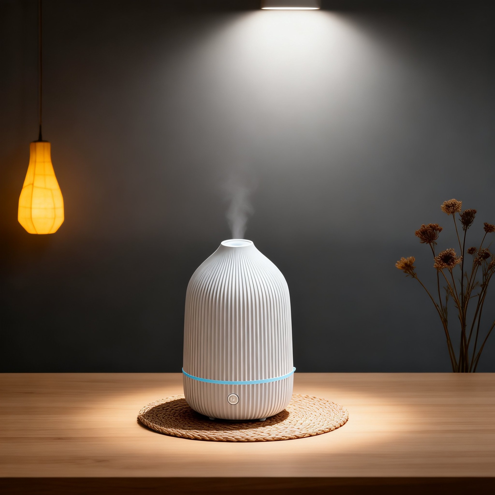 USB powered aromatherapy humidifier for home use