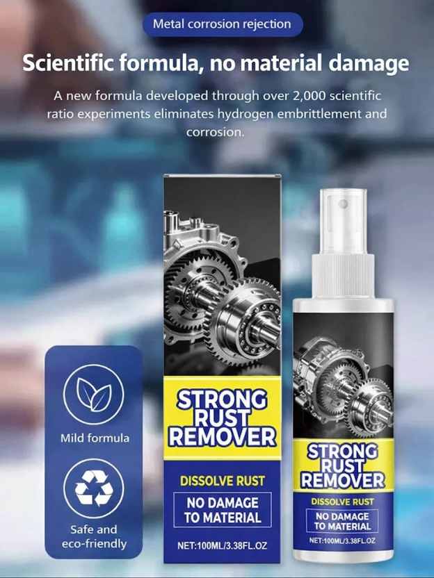  Car Rust Removal, Repair & Polishing 3-in-1 Spray