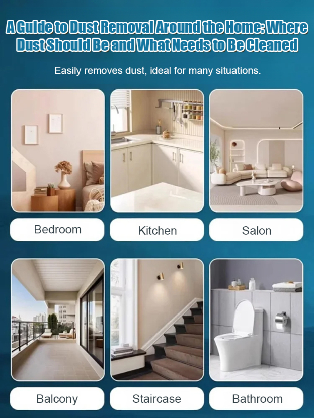 [Dust-free for the whole family 365 days a year] Multifunctional dust-removing box