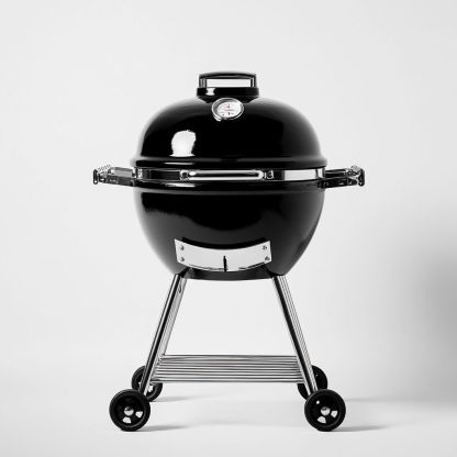 Griglia a Carbone Acciaio Inox Nero-Civerto