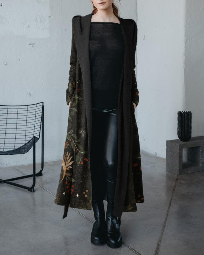 Shining Luna Ferns Forest Dreamland Printed Cardigan Dress