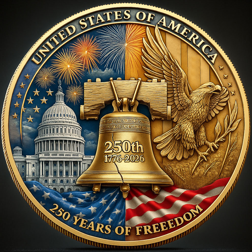 Celebrate the Legacy - Commemorative 250th Anniversary U.S. Coins