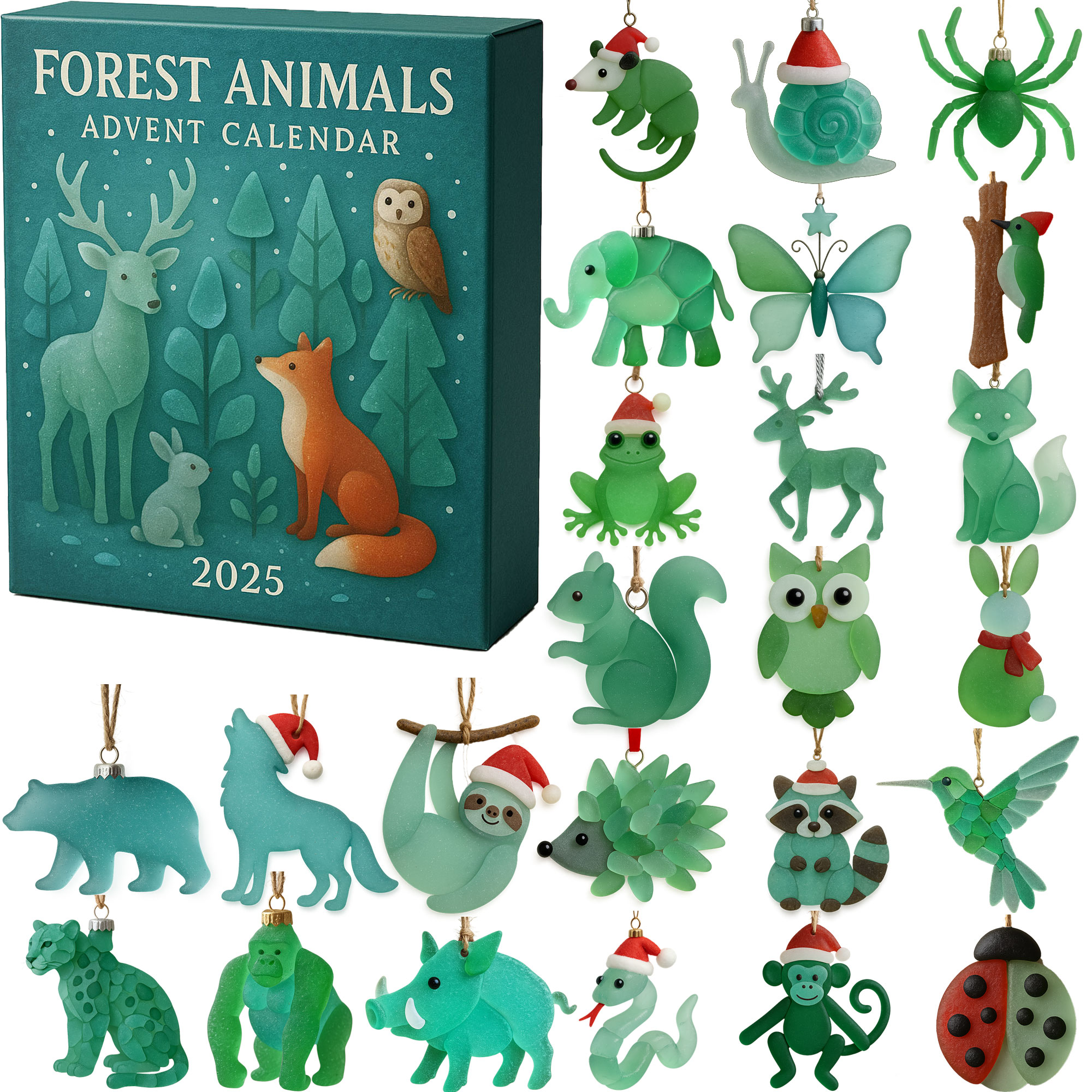 🌲 Forest Animals 2025 Advent Calendar