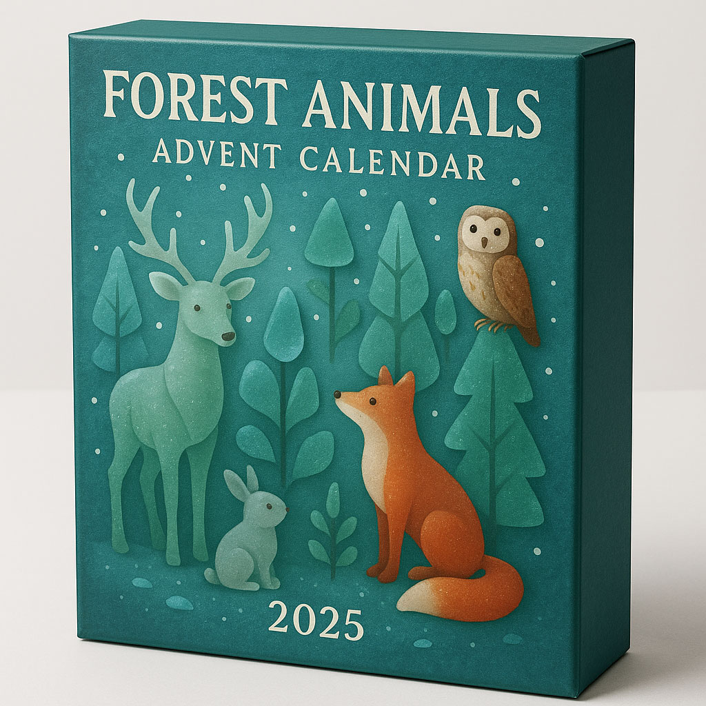 🌲 Forest Animals 2025 Advent Calendar