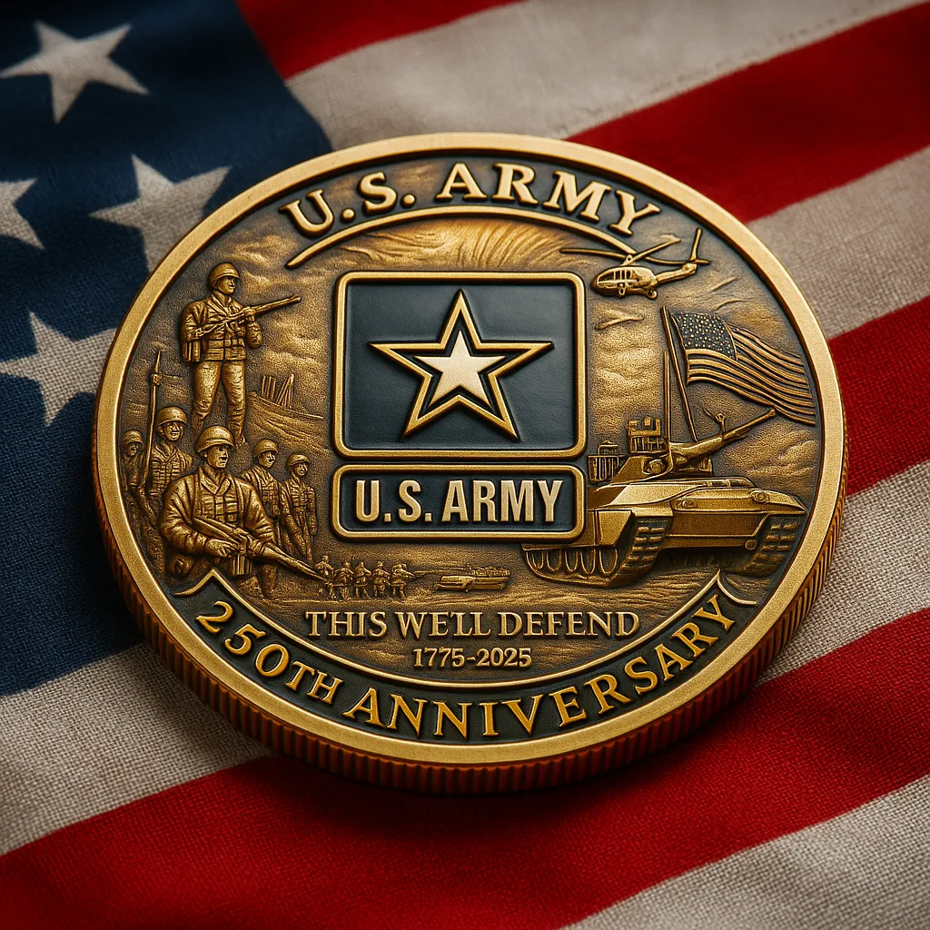 U.S. Navy Veterans Tribute Coin-250 Years of Service