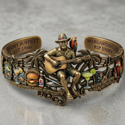 Jimmy Buffett Memorial Bracelet