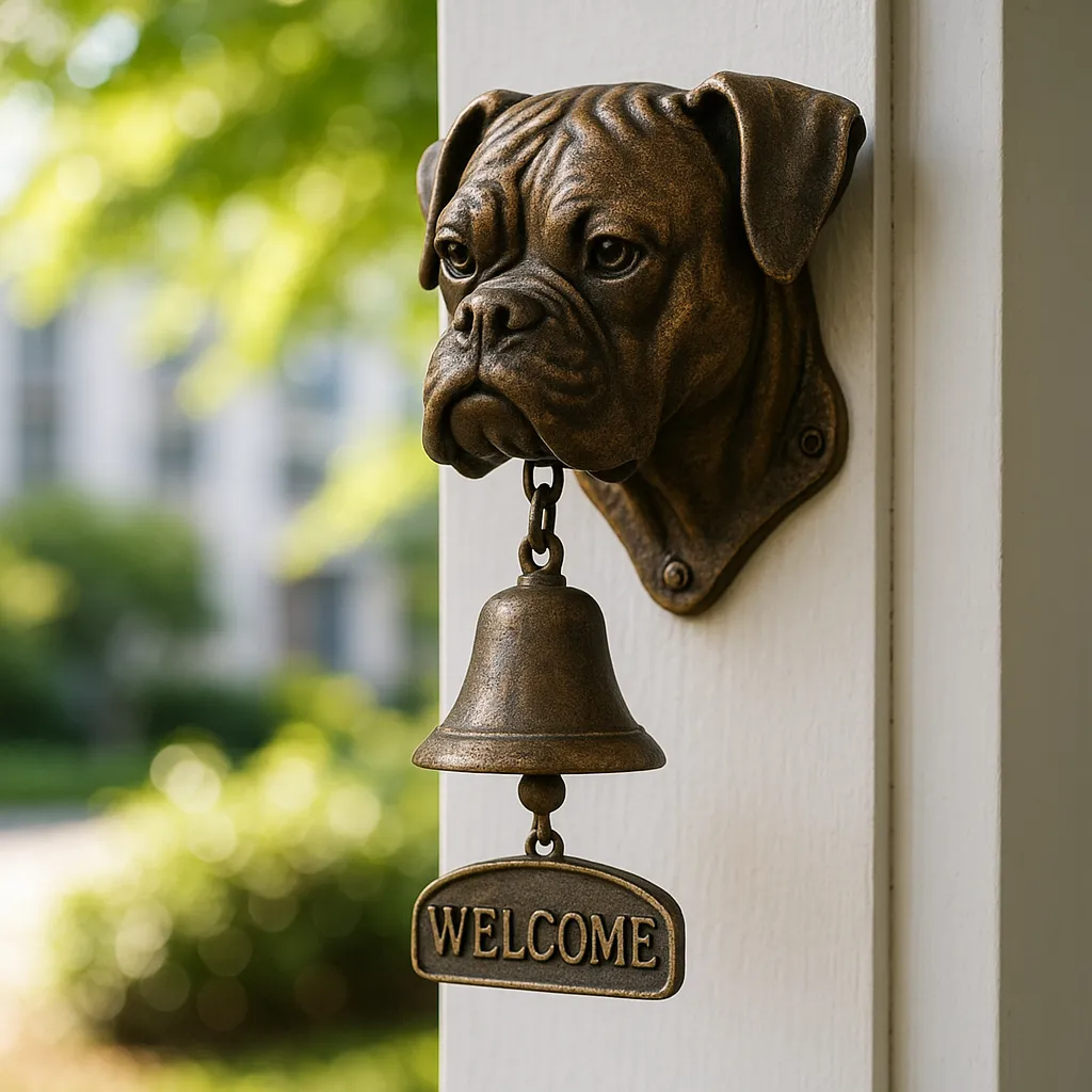 Boxer Dog Welcome Doorbell