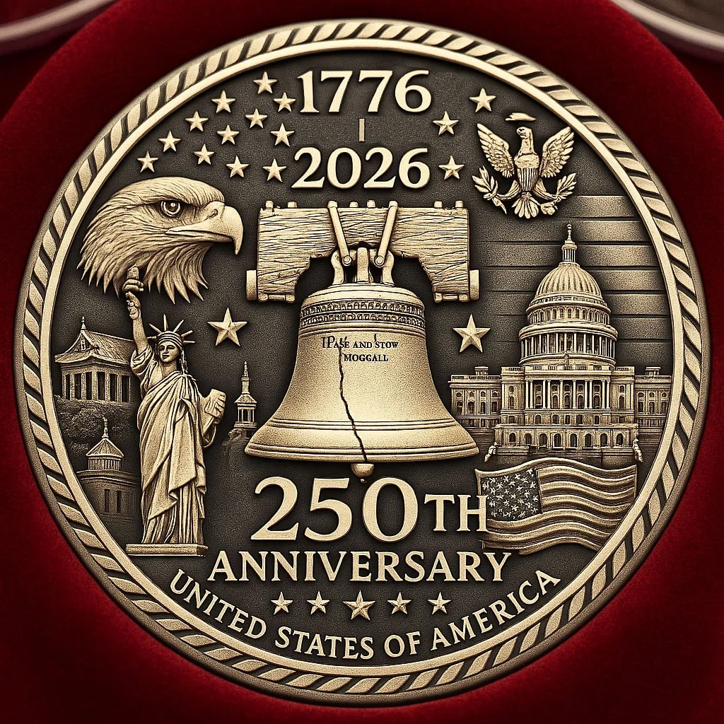 Celebrate the Legacy - Commemorative 250th Anniversary U.S. Coins