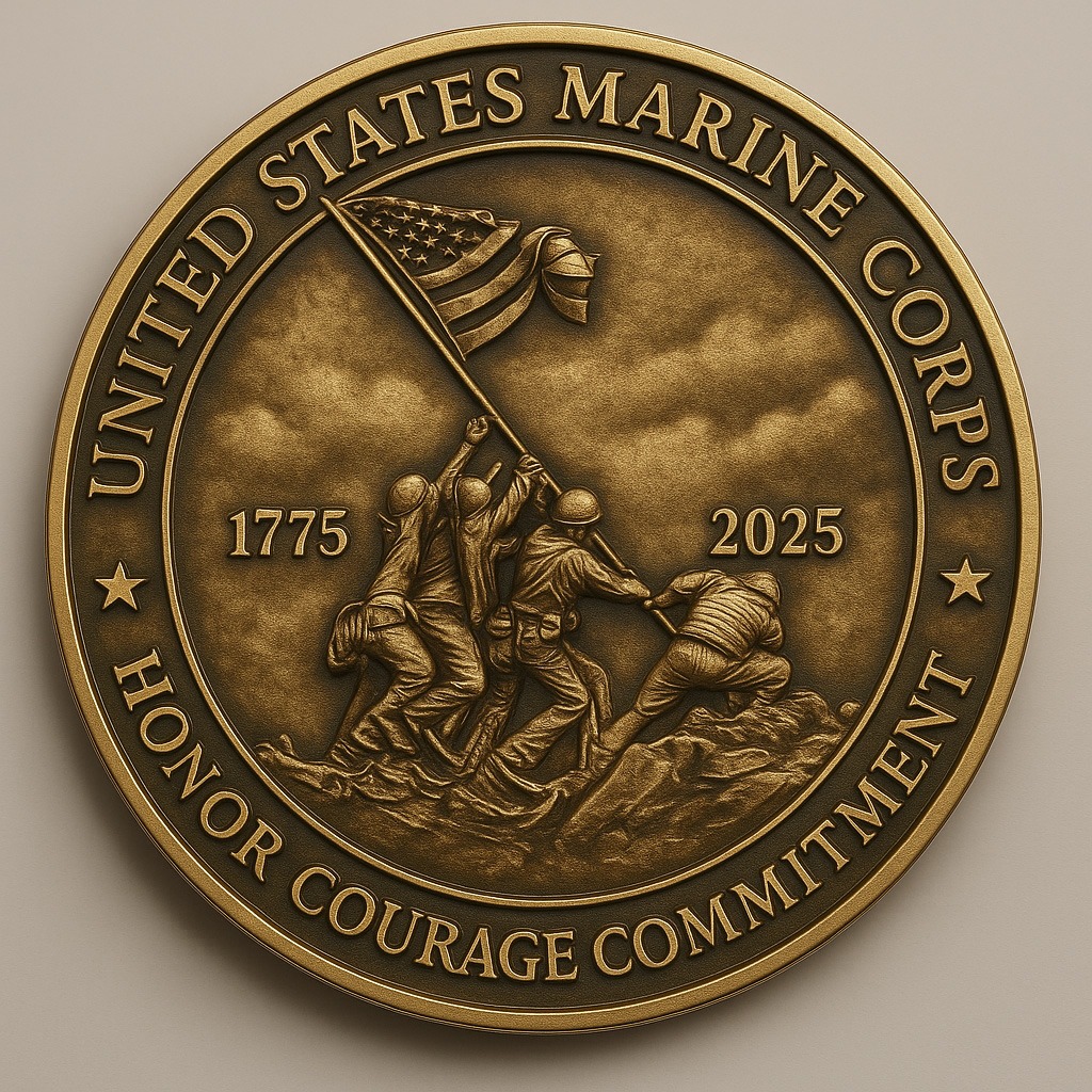 U.S. Marine Corps 250th Anniversary Coin