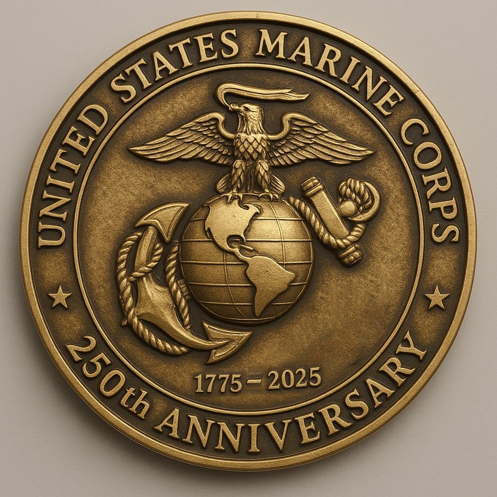 U.S. Marine Corps 250th Anniversary Coin