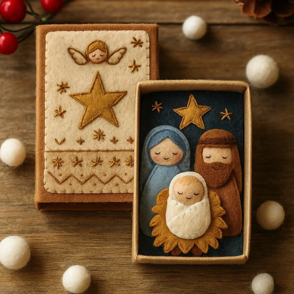 ✝️🙏Handmade Christmas Nativity Felt Kit