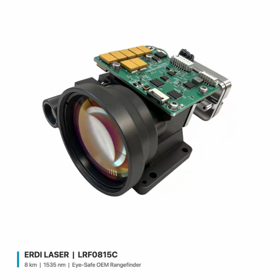 LRF0815C 8 km 1535 nm Eye-Safe OEM Laser Rangefinder Module