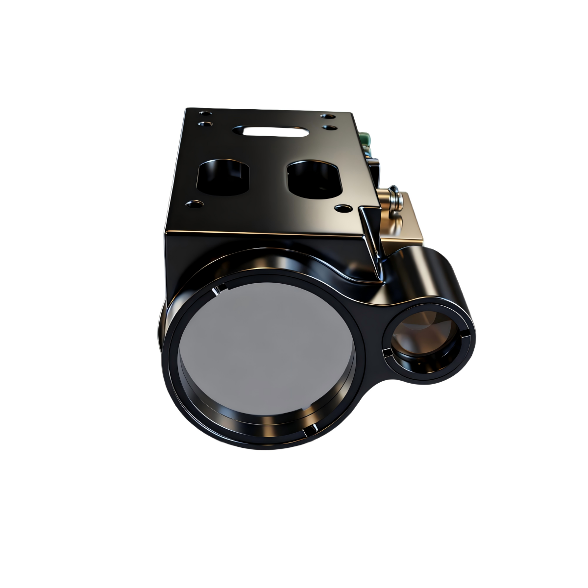 compact 1535nm laser distance sensor 6km for boundary monitoring and security systems
