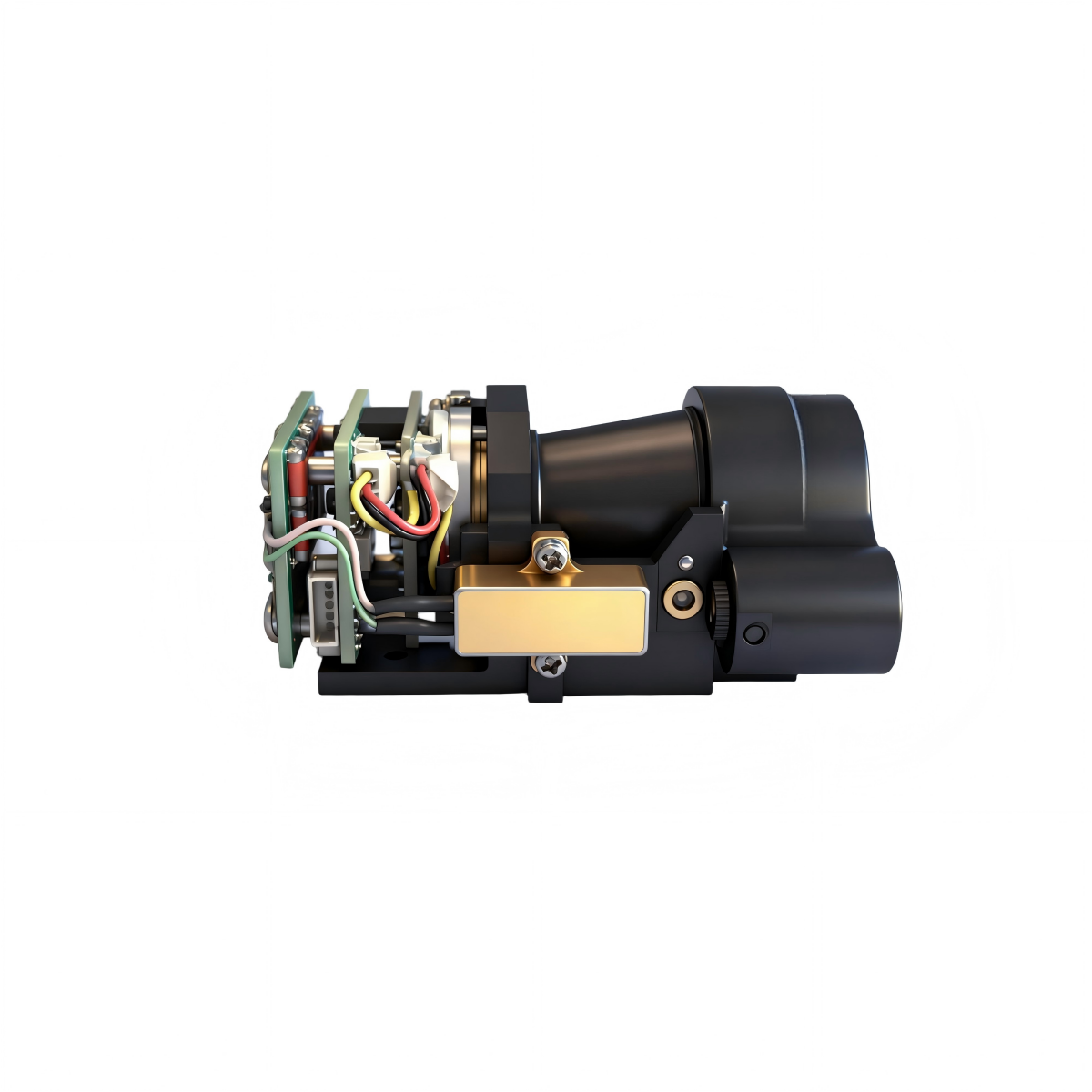 compact 1535nm laser distance sensor 6km for boundary monitoring and security systems