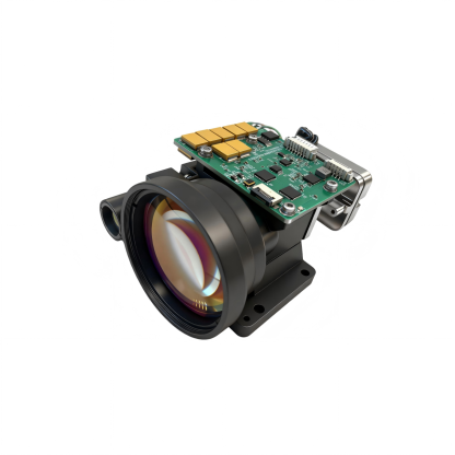 1535nm Class 1 eye-safe laser rangefinder module 8km for handheld optics and security monitoring