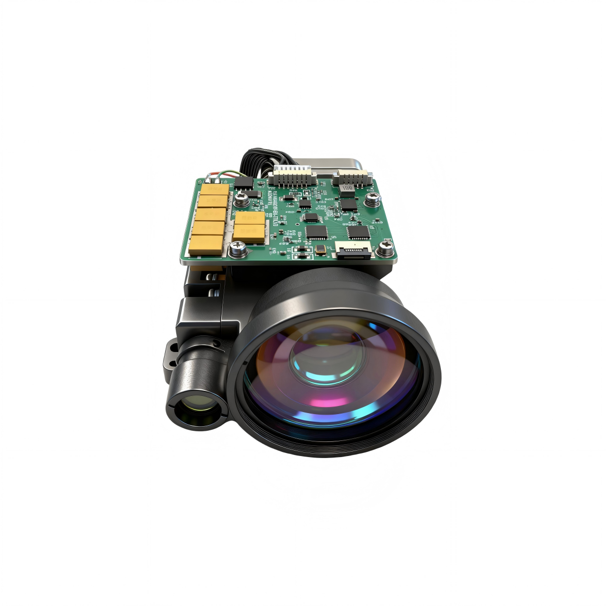 1535nm Class 1 eye-safe laser rangefinder module 8km for handheld optics and security monitoring