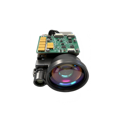 1535nm Class 1 eye-safe laser rangefinder module 8km for handheld optics and security monitoring