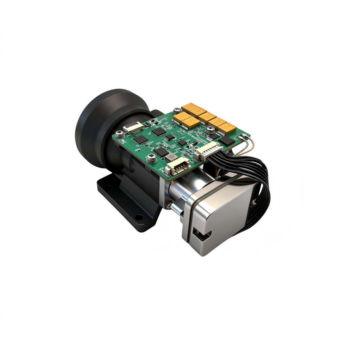 1535nm Class 1 eye-safe laser rangefinder module 8km for handheld optics and security monitoring