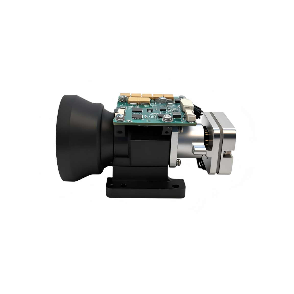 1535nm Class 1 eye-safe laser rangefinder module 8km for handheld optics and security monitoring