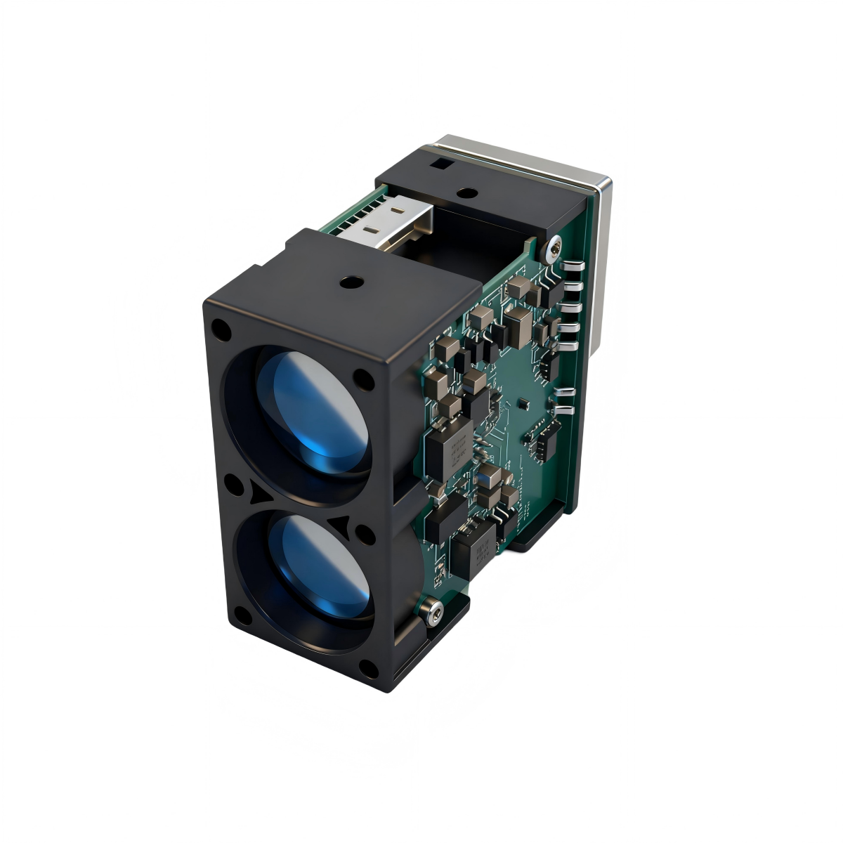 200m industrial LiDAR distance sensor LRF200H for long-range safety