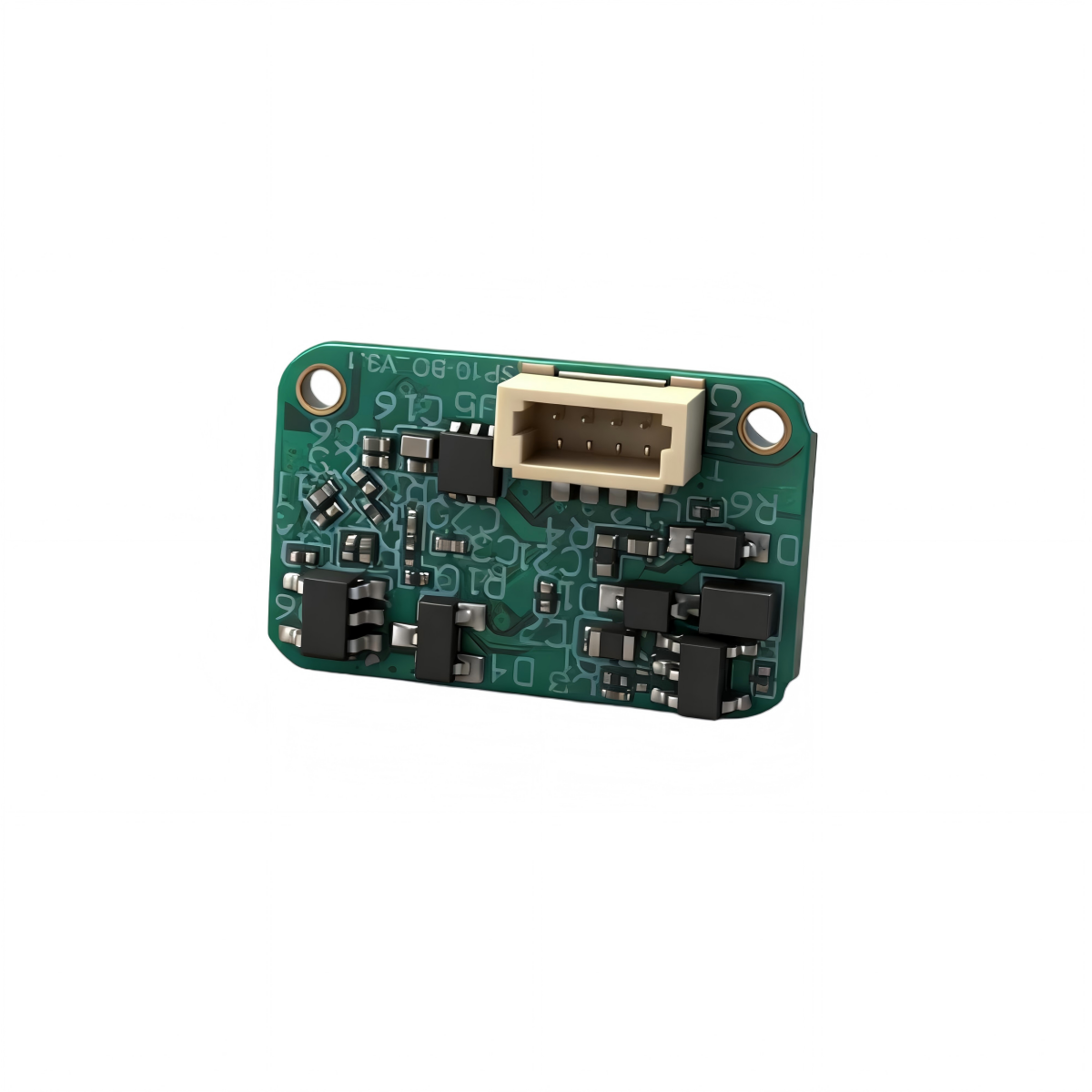 50m single point DToF LiDAR sensor 100Hz UART I2C for industrial automation
