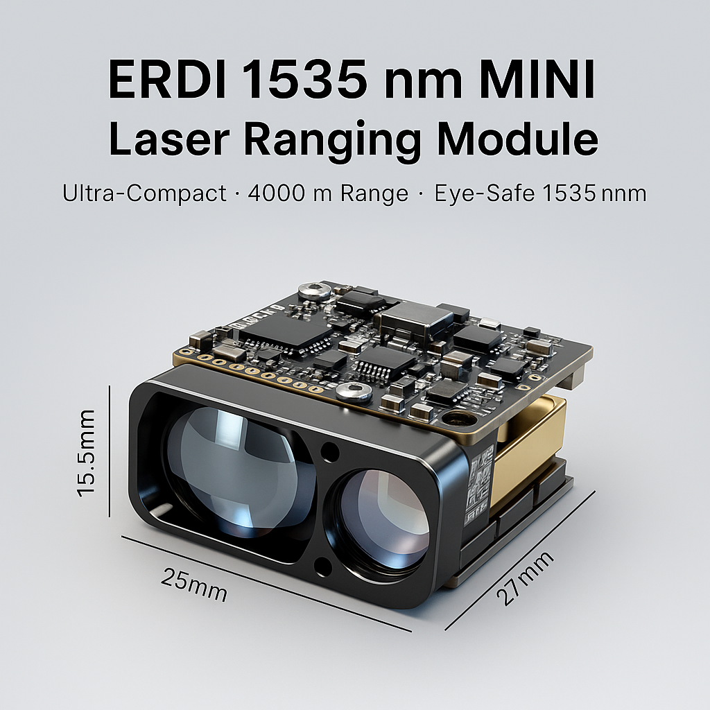 Redefining Miniature Ranging: ERDI 1535 nm MINI Laser Ranging Module Officially Launched