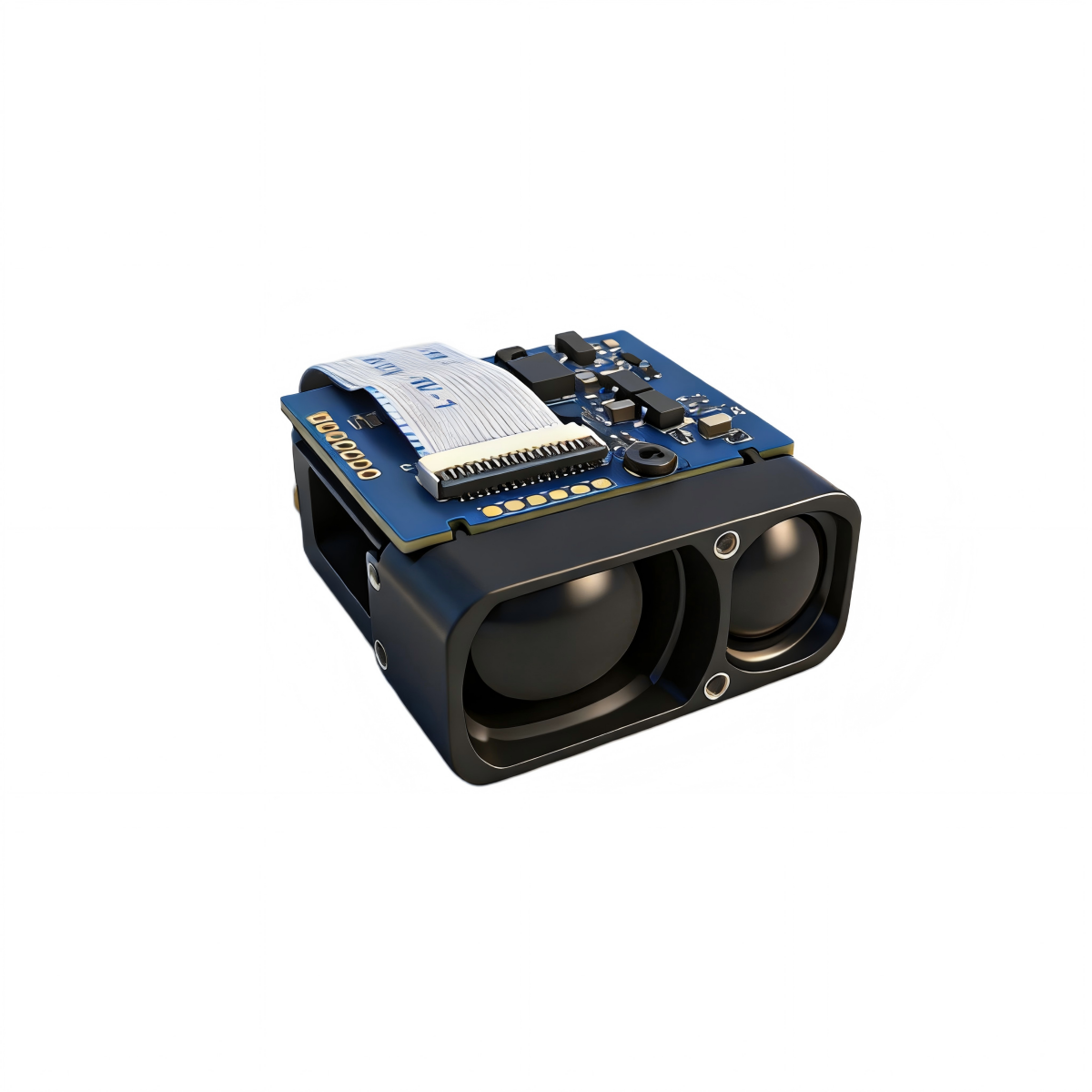 SPD1200S2 Laser Ranging Module with Compact Square Design for Easy Integration