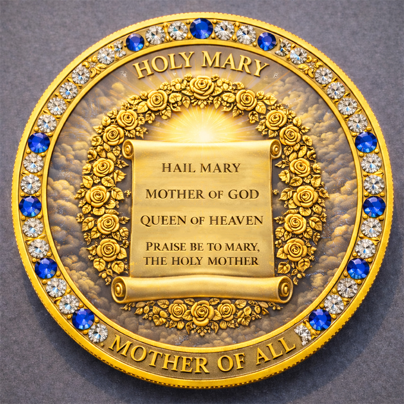 🏆Flash Sale 60% OFF - Jesus Christ & The Ten Commandments Commemorative Coin