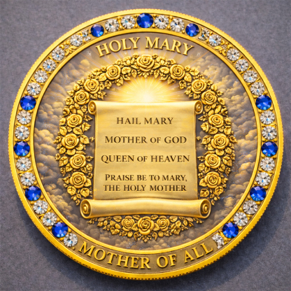 🏆Flash Sale 60% OFF - Jesus Christ & The Ten Commandments Commemorative Coin