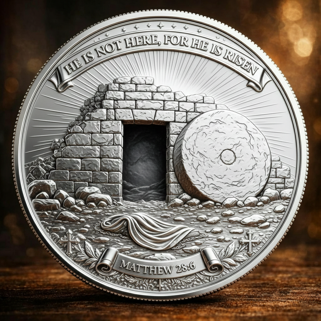 🏆NEW YEAR 60% OFF - Resurrection Promise Commemorative Coin ✝️🕊️