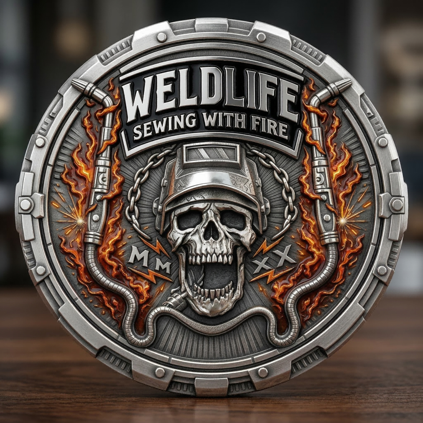 🏆Last Day 60% OFF - Grumpy Old Welder Challenge Coin 🔥⚙️🪙