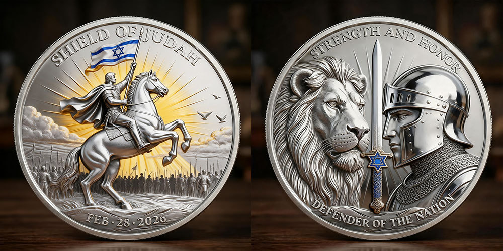 Shield of Judah Defender Commemorative Coin