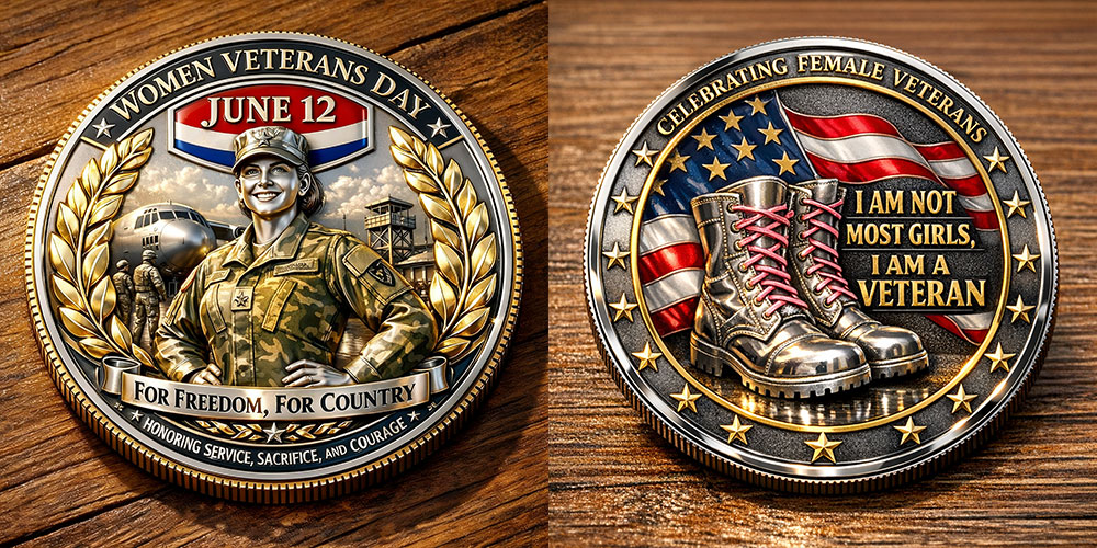 Women Veterans Day Commemorative Coin