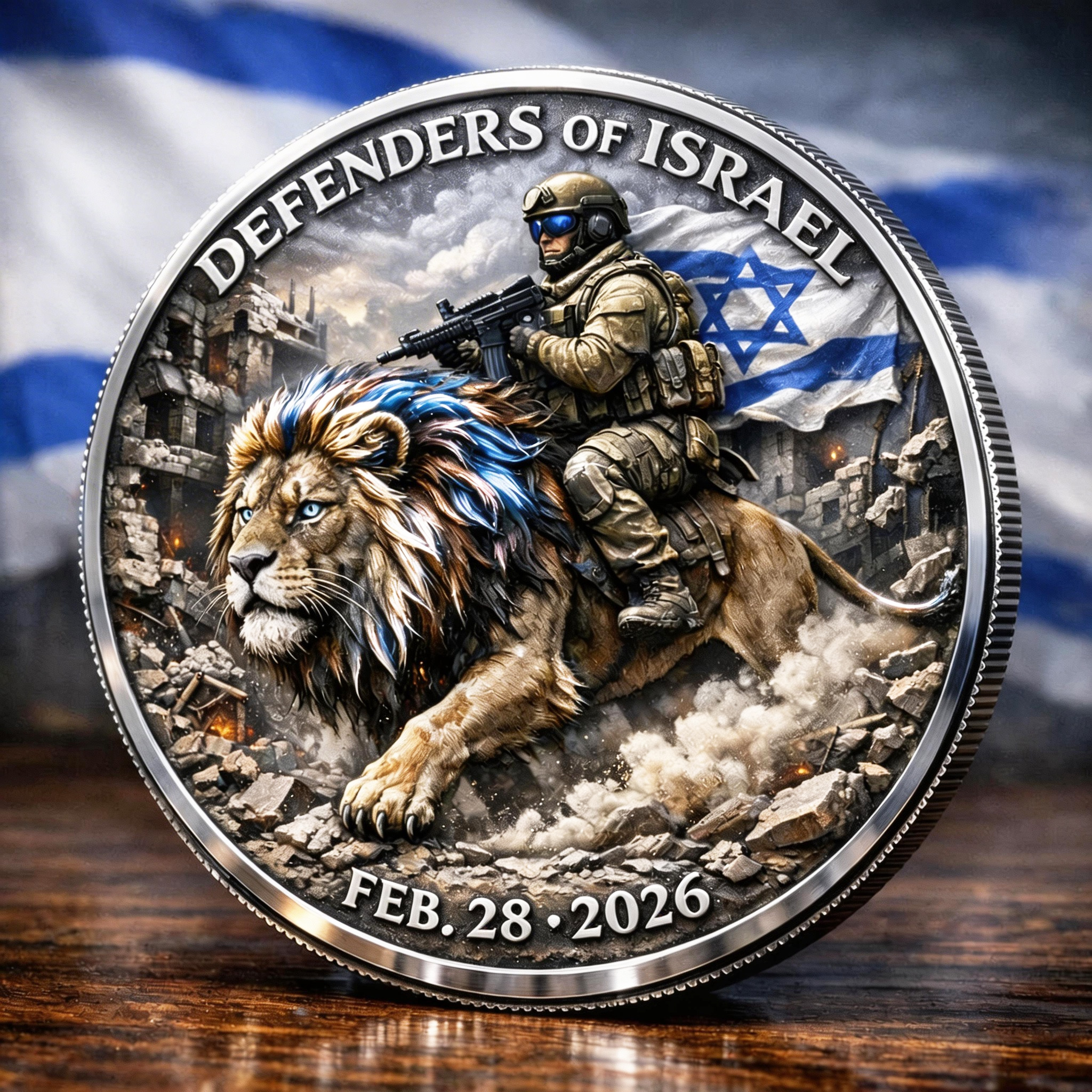 ⚡️Last Day 60% OFF - Lion of Valor Defense Coin🦁
