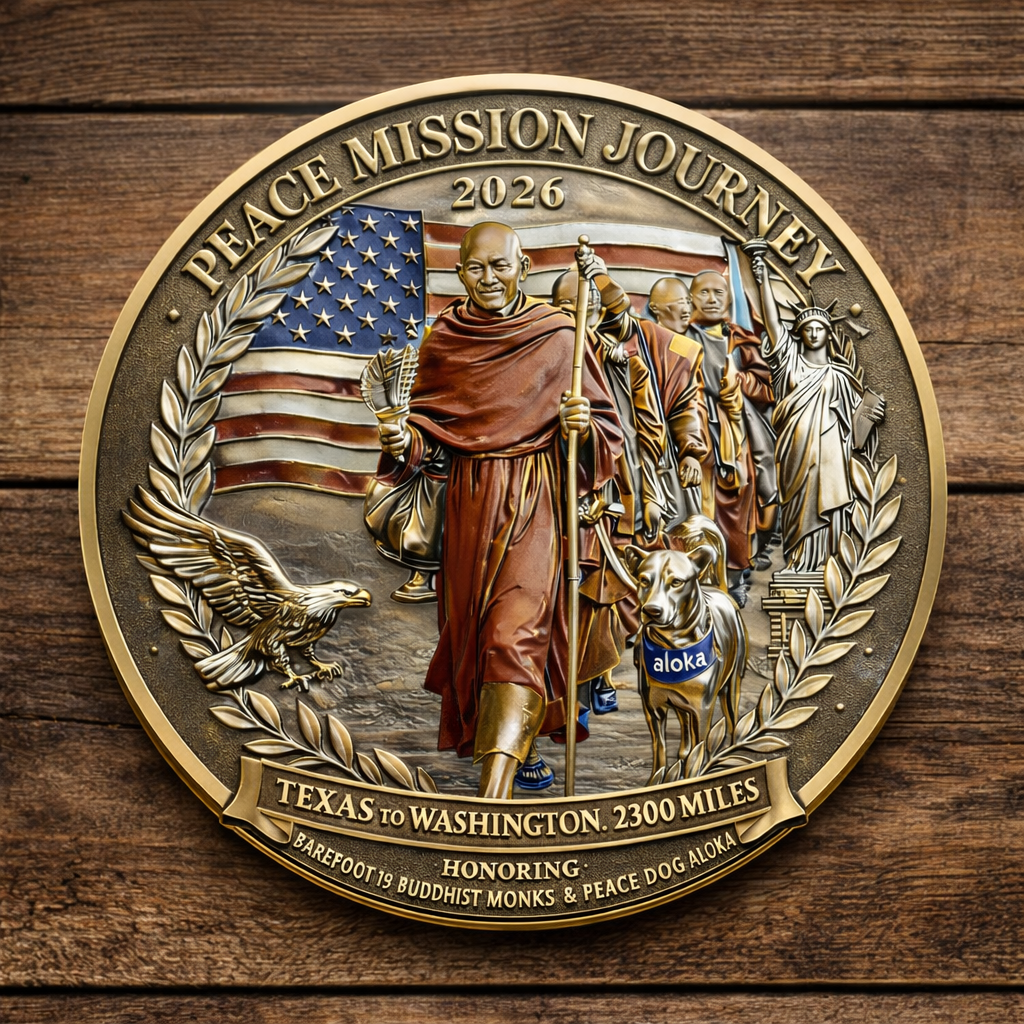 2026 Peace Mission Journey Commemorative Coin