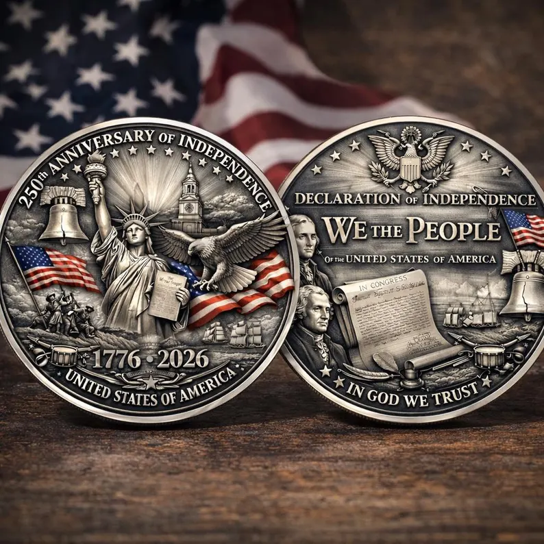 250th Anniversary of Independence Commemorative Coin