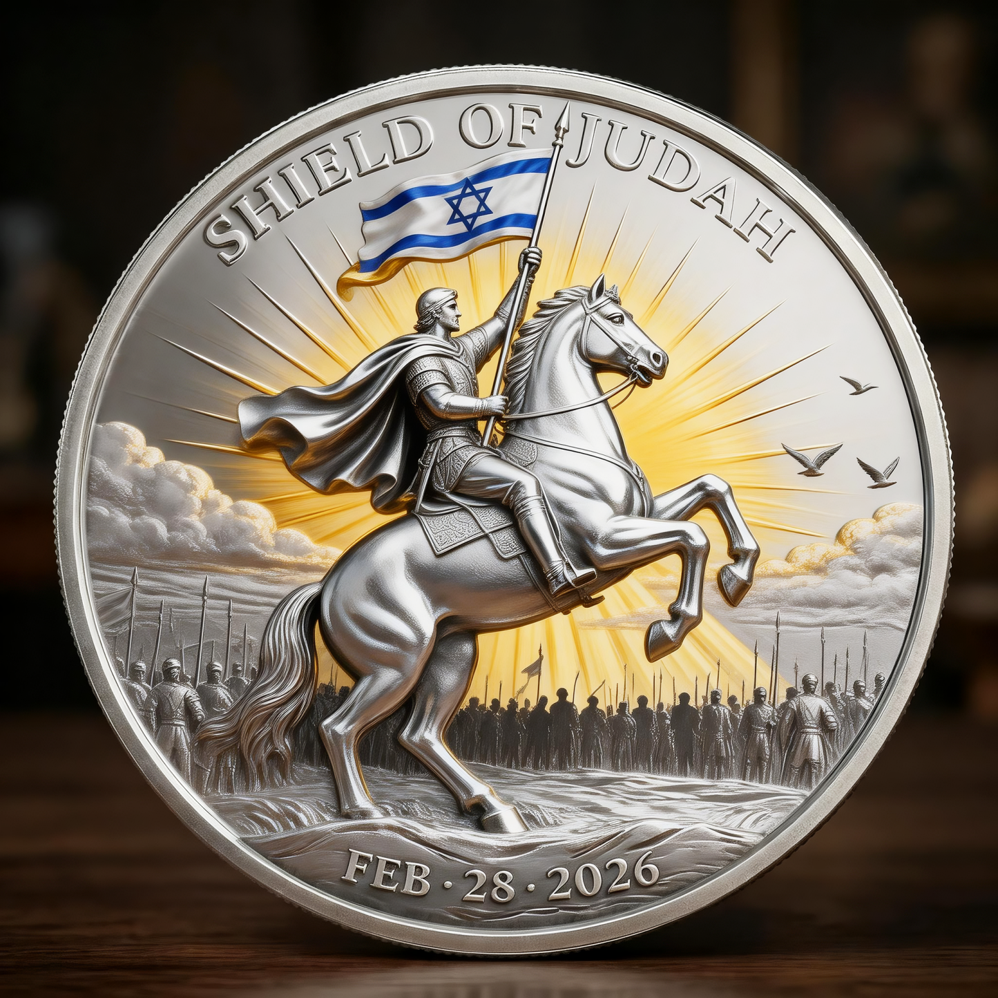 Shield of Judah Defender Commemorative Coin