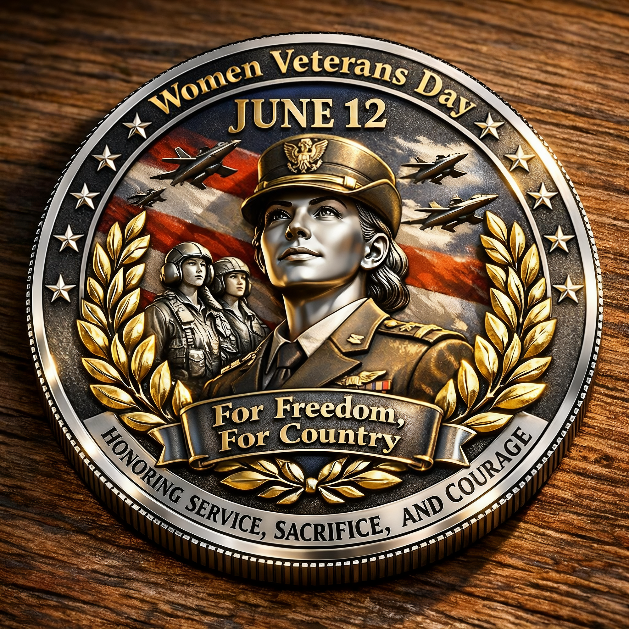 Women Veterans Day Commemorative Coin