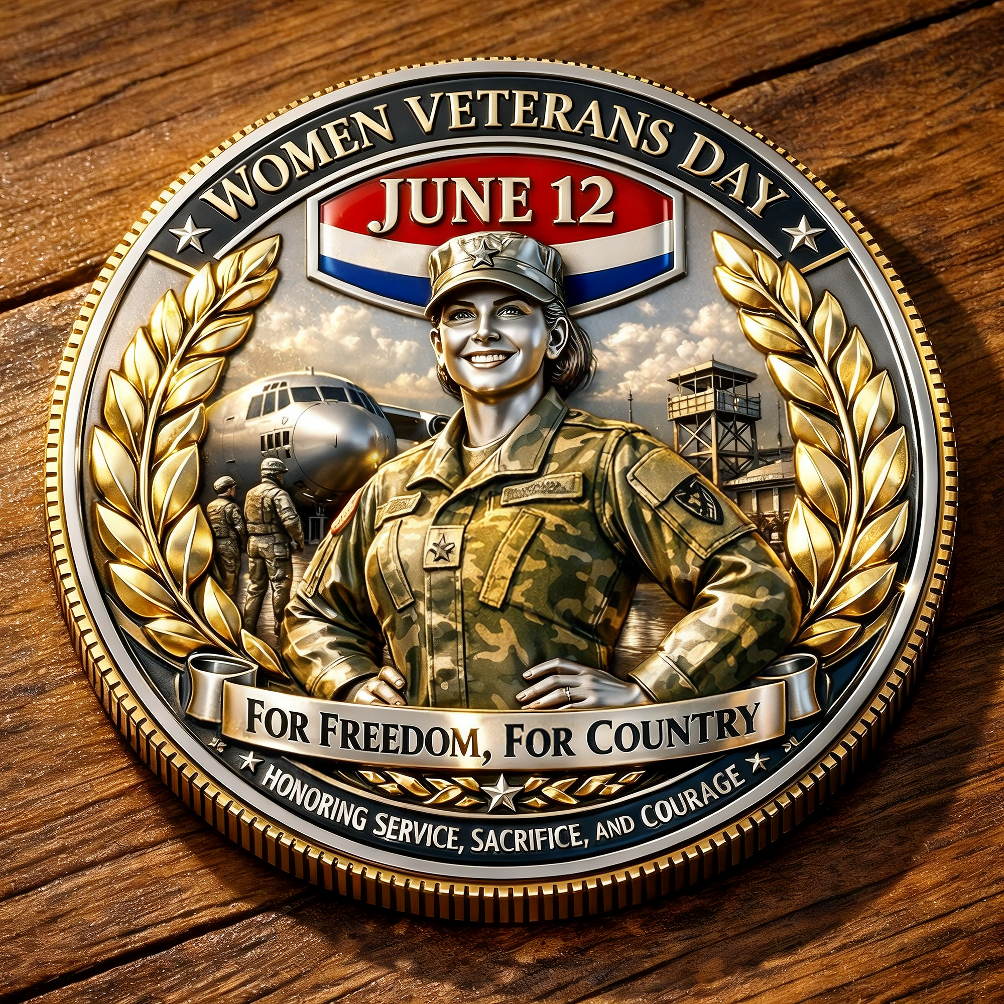 Women Veterans Day Commemorative Coin