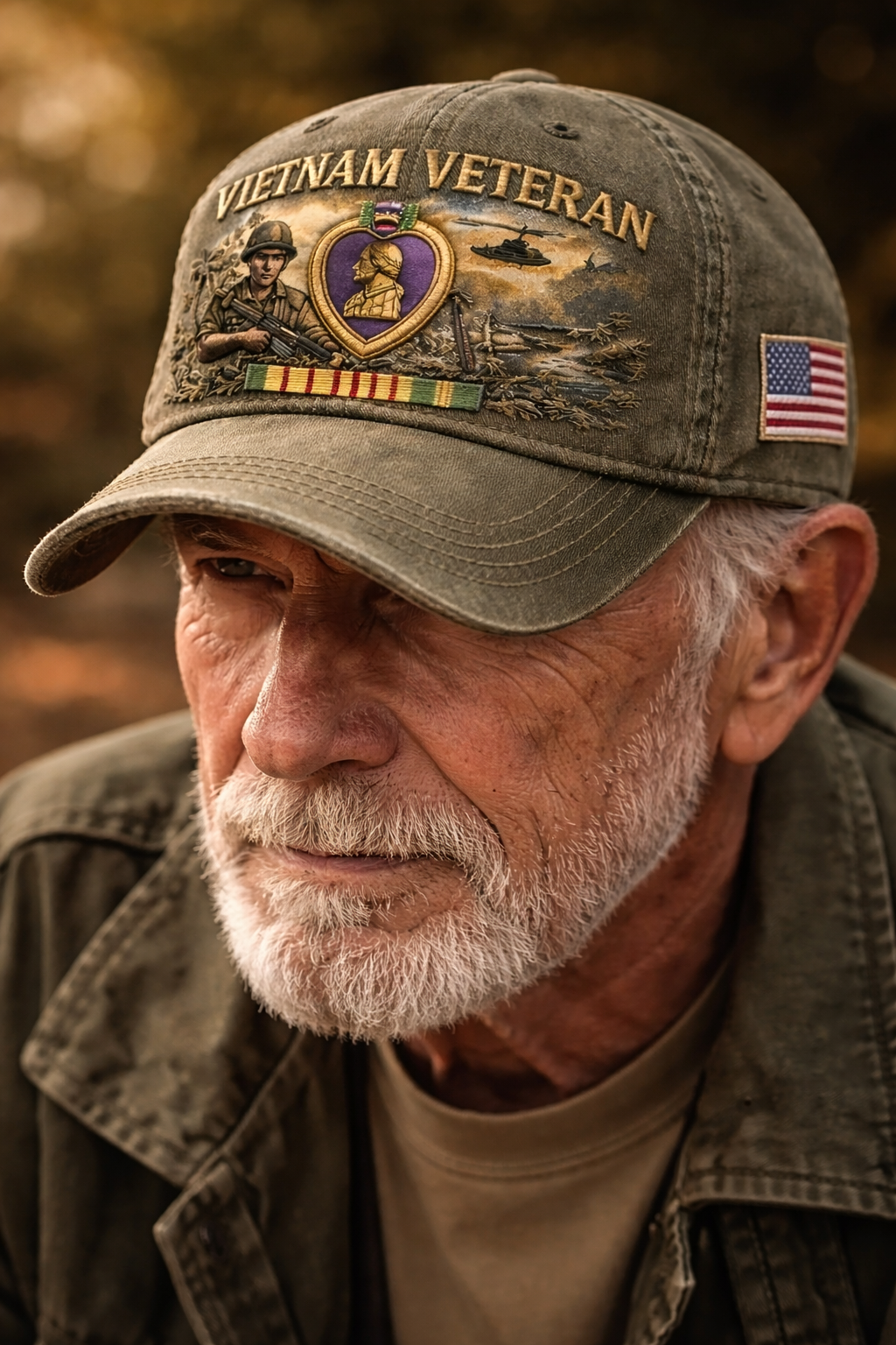 Vietnam Veteran Commemorative Cap