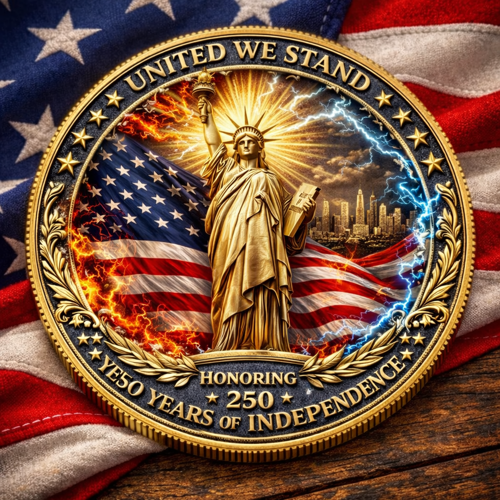 250th Anniversary Freedom Eagle Commemorative Coin