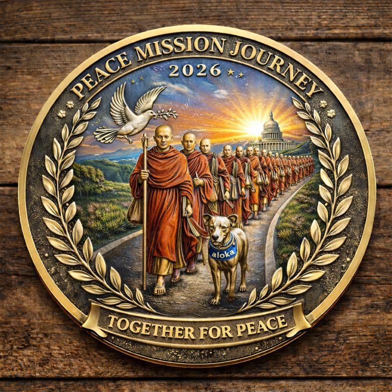 2026 Peace Mission Journey Commemorative Coin