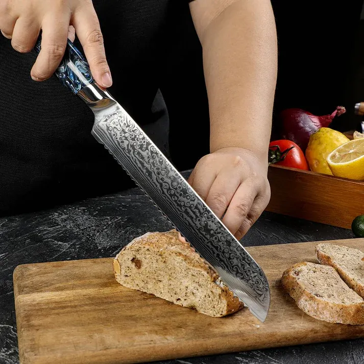 Bemutatjuk Van Gogh híres kollekcióját – Damaszkuszi acél 5 részes szakácskéskészlet