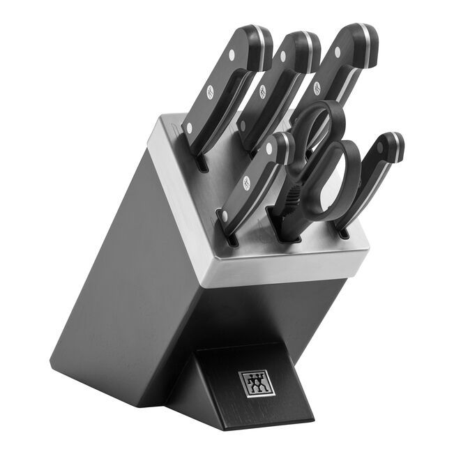 ZWILLING® Korlátozott Idejű Ajánlat | 6 Kés + 1 Olló + Késtartó (Élezővel)